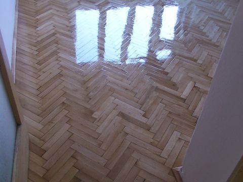 Lakované parkety v Berouně