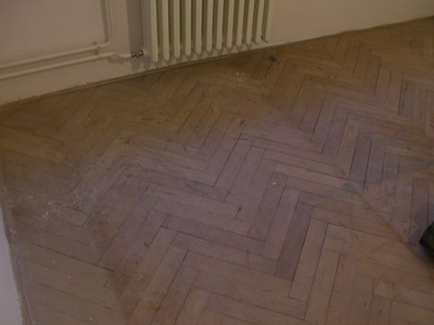 Broušení parketových podlah