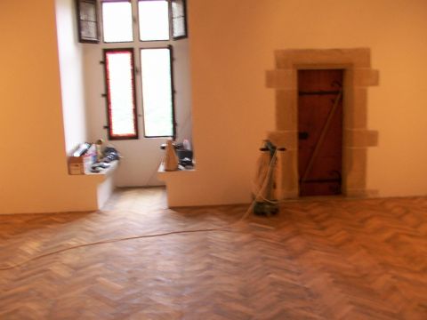 Obnova parket Karlštejn Obnova parket Karlštejn