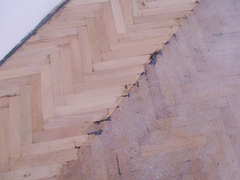 Renovace parketů